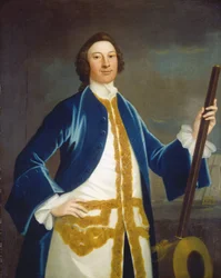 Unidentified British Naval Officer, c.1745